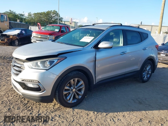 2018 Hyundai Santa Fe 2.0T z VIN 5XYZU4LA1JG516466, wystawiony jako IAAI lot #42265607 z przebiegiem 110 655 mil mil oraz . Historia ofert i sprzedaży dostępna na DreamBid. Obrazek 18.