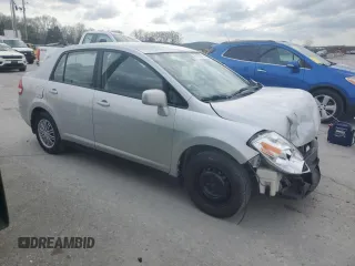 2010 Nissan Versa S with VIN 3N1BC1AP2AL382265, listed as a Copart auction lot 51598365 with 354,098 mi miles and Salvage Title. Bid and sale history available at DreamBid. Image 4.