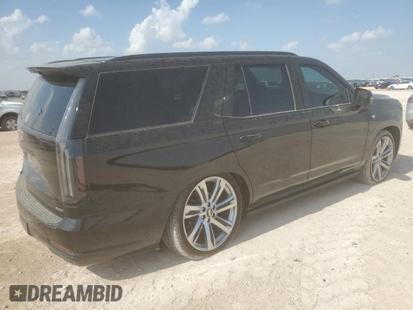 2025 Cadillac Escalade z VIN 1GYS9GRL2SR150916, wystawiony jako Copart lot #54397255 z przebiegiem 3 650 mil mil oraz Szkoda całkowita • Salvage title. Historia ofert i sprzedaży dostępna na DreamBid. Obrazek 3.