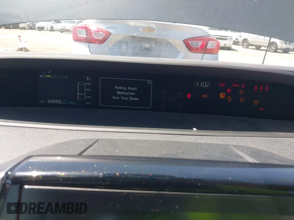 2021 Toyota Prius LE with VIN JTDKAMFP3M3167586, listed as a IAAI auction lot 39672661 with 42,050 mi miles and . Bid and sale history available at DreamBid. Image 7.