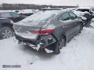 2018 Hyundai Elantra GL with VIN KMHD84LF7JU606130, listed as a IAAI auction lot 41256792 with 105,644 mi miles. Bid and sale history available at carsss.com. Image 4.