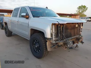 2015 Chevrolet Silverado 1500 LTZ with VIN 3GCUKSEC3FG338376, listed as a IAAI auction lot 42007176 with 145,472 mi miles. Bid and sale history available at carsss.com. Image 1.