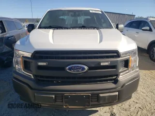 2020 Ford F-150 XL with VIN 1FTEW1CB4LFC67604, listed as a Copart auction lot 76140404 with 0 mi miles and Salvage Title. Bid and sale history available at carsss.com. Image 5.