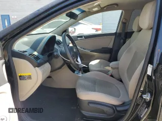 2017 Hyundai Accent SE with VIN KMHCT4AE7HU352692, listed as a Copart auction lot 52032705 with 95,820 mi miles and Salvage Title. Bid and sale history available at carsss.com. Image 7.