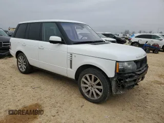 2012 Land Rover Range Rover SC with VIN SALMF1E43CA377866, listed as a Copart auction lot 46449725 with 179,514 mi miles and Salvage title. Bid and sale history available at DreamBid. Image 4.