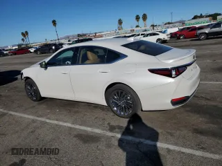 2024 Lexus ES 300h Luxury с VIN 58AEA1C18RU053312, выставлен на аукционе Copart как лот 83362094 с пробегом 1 614 миль миль и Списание • Salvage title. История ставок и продаж доступна на DreamBid. Изображение 2.