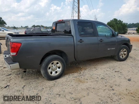 2007 Nissan Titan XE with VIN 1N6AA07AX7N205612, listed as a Copart auction lot 62633655 with 201,431 mi miles and Salvage title. Bid and sale history available at DreamBid. Image 3.