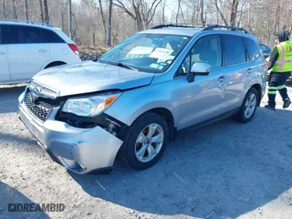 2015 Subaru Forester 2.5i Limited with VIN JF2SJAHC1FH814910, listed as a IAAI auction lot 42067236 with 228,306 mi miles. Bid and sale history available at carsss.com. Image 2.