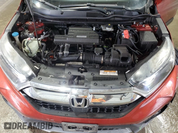 2017 Honda CR-V EX-L with VIN 5J6RW2H82HL066890, listed as a Copart auction lot 47767755 with 100,026 mi miles and Salvage Title. Bid and sale history available at carsss.com. Image 12.