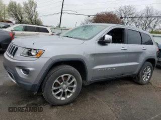 2015 Jeep Grand Cherokee Limited with VIN 1C4RJFBG2FC854920, listed as a Copart auction lot 52021545 with 162,960 mi miles and Clean Title. Bid and sale history available at carsss.com. Image 1.