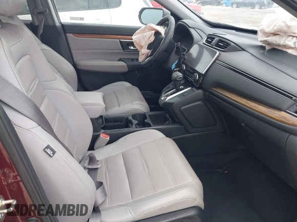 2018 Honda CR-V EX-L z VIN 2HKRW2H87JH698848, wystawiony jako IAAI lot #41624159 z przebiegiem 62 198 mil mil oraz . Historia ofert i sprzedaży dostępna na DreamBid. Obrazek 5.