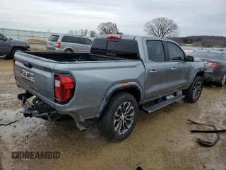 2023 GMC Canyon 4WD Denali with VIN 1GTP6FEK2P1176773, listed as a Copart auction lot 46045715 with 9,711 mi miles and Salvage Title. Bid and sale history available at carsss.com. Image 3.