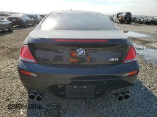 2008 BMW 6 Series M6 with VIN WBSEH93508CY24576, listed as a Copart auction lot 42558625 with 55,810 mi miles and Salvage Title. Bid and sale history available at carsss.com. Image 6.