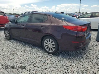 2015 Kia Optima EX with VIN 5XXGN4A71FG409750, listed as a Copart auction lot 64105865 with 313,992 mi miles and Salvage title. Bid and sale history available at DreamBid. Image 2.