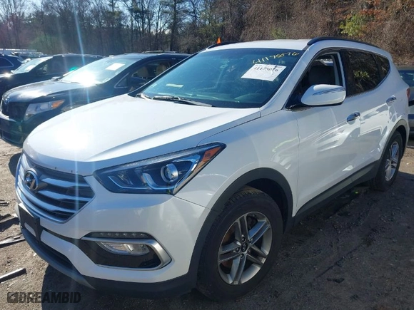 2018 Hyundai Santa Fe Sport 2.4L with VIN 5NMZUDLB2JH104720, listed as a IAAI auction lot 41175076 with 89,387 mi miles. Bid and sale history available at carsss.com. Image 2.