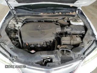 2015 Acura TLX Technology with VIN 19UUB3F56FA006082, listed as a Copart auction lot 59322845 with 127,577 mi miles and Salvage title. Bid and sale history available at DreamBid. Image 11.