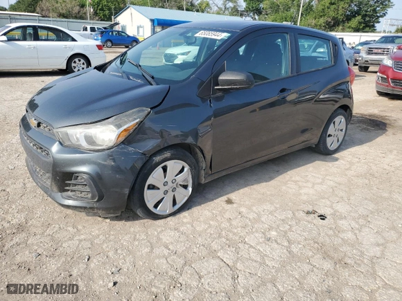 2017 Chevrolet Spark LS with VIN KL8CB6SA4HC744705, listed as a Copart auction lot 65085944 with 201,030 mi miles and Salvage Title. Bid and sale history available at carsss.com. Image 1.