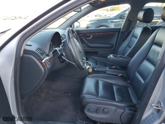 2003 Audi A4 3.0L with VIN WAULT68E43A359998, listed as a Copart auction lot 43860645 with 112,371 mi miles and Salvage Title. Bid and sale history available at carsss.com. Image 7.