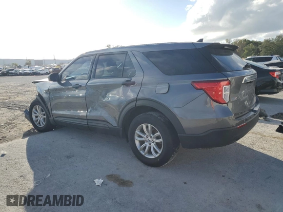 2021 Ford Explorer with VIN 1FMSK8BH8MGB56705, listed as a Copart auction lot 85612594 with 47,794 mi miles and Non Repairable. Bid and sale history available at carsss.com. Image 2.
