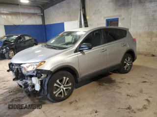2018 Toyota RAV4 LE with VIN JTMBFREV6JJ225650, listed as a Copart auction lot 62058125 with Not provided miles and Salvage title. Bid and sale history available at DreamBid. Image 1.