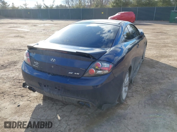 2008 Hyundai Tiburon GT z VIN KMHHN66F88U278938, wystawiony jako IAAI lot #41490527 z przebiegiem 200 669 mil mil oraz . Historia ofert i sprzedaży dostępna na DreamBid. Obrazek 4.