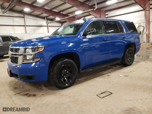 2017 Chevrolet Tahoe Commercial with VIN 1GNSKDEC8HR309808, listed as a Copart auction lot 44214505 with 106,724 mi miles and Clean Title. Bid and sale history available at carsss.com. Image 1.
