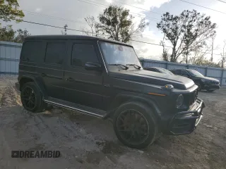 2020 Mercedes-Benz G 63 AMG with VIN W1NYC7HJ4LX349439, listed as a Copart auction lot 78580584 with 46,886 mi miles and Salvage Title. Bid and sale history available at DreamBid. Image 4.