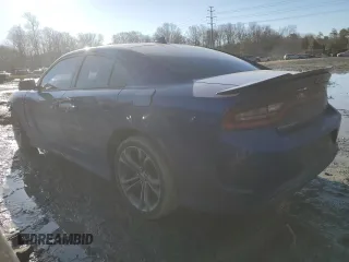 2020 Dodge Charger R/T with VIN 2C3CDXCT4LH245436, listed as a Copart auction lot 43001715 with 71,425 mi miles and Salvage Title. Bid and sale history available at carsss.com. Image 2.