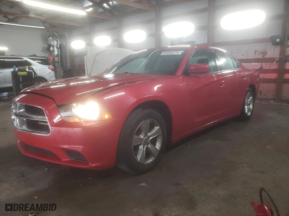 2012 Dodge Charger SE with VIN 2C3CDXBG3CH109495, listed as a Copart auction lot 44860315 with 162,440 mi miles and Salvage Title. Bid and sale history available at carsss.com. Image 1.
