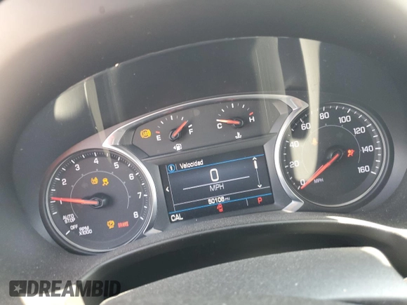 2021 GMC Terrain SLE z VIN 3GKALMEV8ML333938, wystawiony jako Copart lot #55214055 z przebiegiem 50 106 mil mil oraz Nie do naprawy • Non repairable. Historia ofert i sprzedaży dostępna na DreamBid. Obrazek 9.