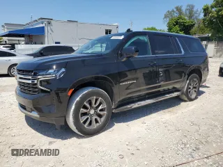 2023 Chevrolet Suburban z VIN 1GNSCCKT0PR325477, wystawiony jako Copart lot #54964035 z przebiegiem 88 770 mil mil oraz Nie do naprawy • Non repairable. Historia ofert i sprzedaży dostępna na DreamBid. Obrazek 1.