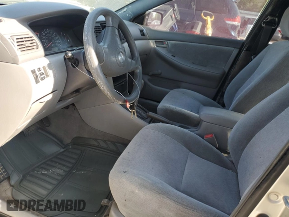2003 Toyota Corolla CE with VIN JTDBR32E530014764, listed as a Copart auction lot 55143985 with 155,812 mi miles and Clean Title. Bid and sale history available at DreamBid. Image 7.
