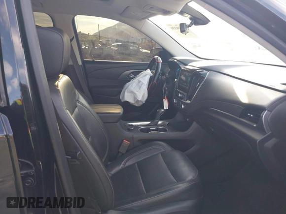 2019 Chevrolet Traverse Premier with VIN 1GNERKKW2KJ243838, listed as a IAAI auction lot 41830336 with 109,087 mi miles. Bid and sale history available at carsss.com. Image 5.