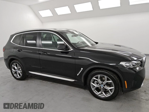 2024 BMW X3 sDrive30i with VIN 5UX43DP00R9V06246, listed as a Copart auction lot 52829265 with 42,320 mi miles and Clean Title. Bid and sale history available at DreamBid. Image 4.