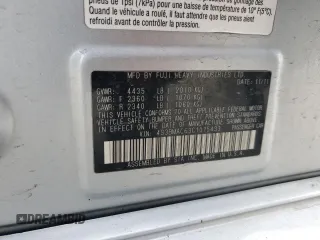 2012 Subaru Legacy Premium z VIN 4S3BMAC63C1015433, wystawiony jako Copart lot #50914025 z przebiegiem 135 944 mil mil oraz Szkoda całkowita • Salvage title. Historia ofert i sprzedaży dostępna na DreamBid. Obrazek 15.