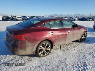 2018 Nissan Maxima S with VIN 1N4AA6AP2JC404407, listed as a Copart auction lot 88553025 with 66,628 mi miles and Salvage title. Bid and sale history available at DreamBid. Image 3.