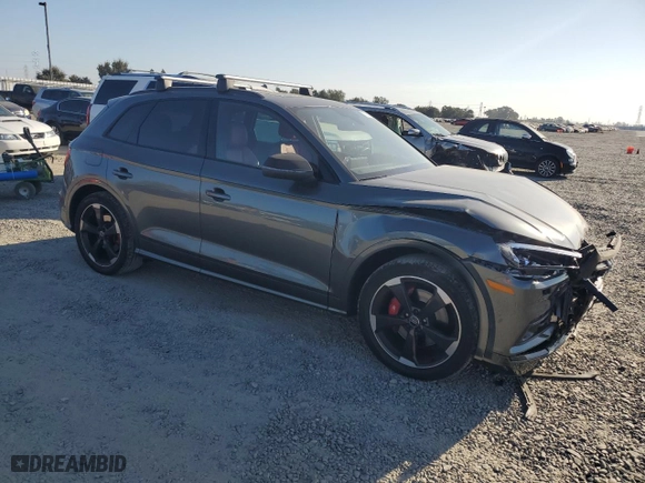 2019 Audi SQ5 Prestige with VIN WA1C4AFY8K2041823, listed as a Copart auction lot 72971184 with 42,281 mi miles and Salvage Title. Bid and sale history available at carsss.com. Image 4.
