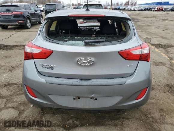 2016 Hyundai Elantra GT with VIN KMHD35LH1GU277567, listed as a Copart auction lot 79289814 with 0 mi miles and Clean Title. Bid and sale history available at carsss.com. Image 6.