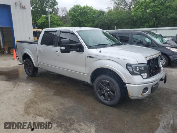 2010 Ford F-150 XL with VIN 1FTEW1C81AKB37935, listed as a Copart auction lot 62644595 with 185,465 mi miles and Salvage title. Bid and sale history available at DreamBid. Image 4.