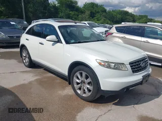 2008 Infiniti FX with VIN JNRAS08U98X104799, listed as a IAAI auction lot 42239487 with 159,439 mi miles and . Bid and sale history available at DreamBid. Image 1.