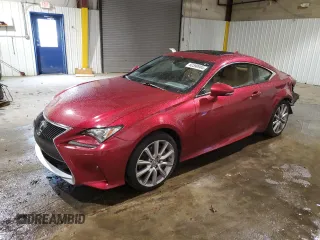 2016 Lexus RC 300 F Sport with VIN JTHSM5BC9G5000186, listed as a Copart auction lot 82590984 with 100,601 mi miles and Salvage Title. Bid and sale history available at carsss.com. Image 1.