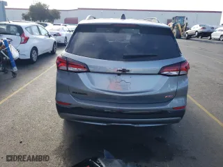 2024 Chevrolet Equinox RS with VIN 3GNAXMEG8RS235949, listed as a Copart auction lot 76838814 with 2,170 mi miles and Salvage Title. Bid and sale history available at carsss.com. Image 6.