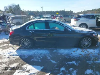 2016 Mercedes-Benz C 300 Luxury with VIN WDDWF4KB1GR142724, listed as a IAAI auction lot 41197366 with 75,309 mi miles and . Bid and sale history available at carsss.com. Image 13.