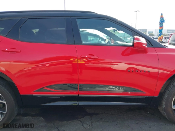 2022 Chevrolet Blazer RS with VIN 3GNKBERS5NS186565, listed as a IAAI auction lot 41454682 with 45,235 mi miles. Bid and sale history available at carsss.com. Image 13.