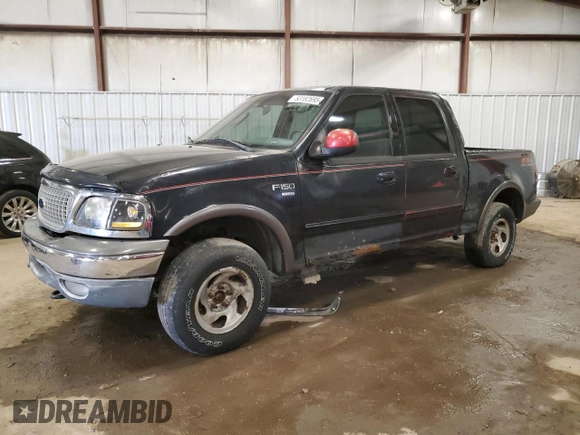 2002 Ford F-150 XLT with VIN 1FTRW08L82KE27440, listed as a Copart auction lot 53182695 with 0 mi miles and Clean Title. Bid and sale history available at carsss.com. Image 1.