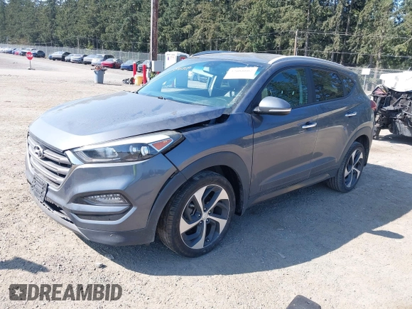 2016 Hyundai Tucson Limited with VIN KM8J33A26GU137391, listed as a IAAI auction lot 42088662 with 72,048 mi miles. Bid and sale history available at carsss.com. Image 18.