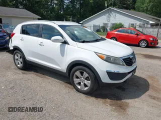 2011 Kia Sportage with VIN KNDPB3A20B7119655, listed as a IAAI auction lot 42599017 with 155,972 mi miles and . Bid and sale history available at DreamBid. Image 1.