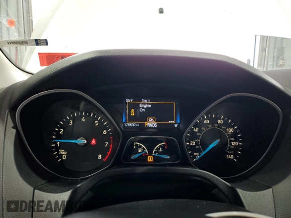 2016 Ford Focus Titanium with VIN 1FADP3N25GL307087, listed as a Copart auction lot 49715045 with 178,692 mi miles and Salvage title. Bid and sale history available at DreamBid. Image 9.
