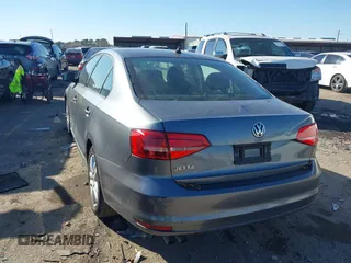 2015 Volkswagen Jetta S with VIN 3VW1K7AJ3FM230617, listed as a IAAI auction lot 41414621 with 91,888 mi miles and . Bid and sale history available at DreamBid. Image 3.