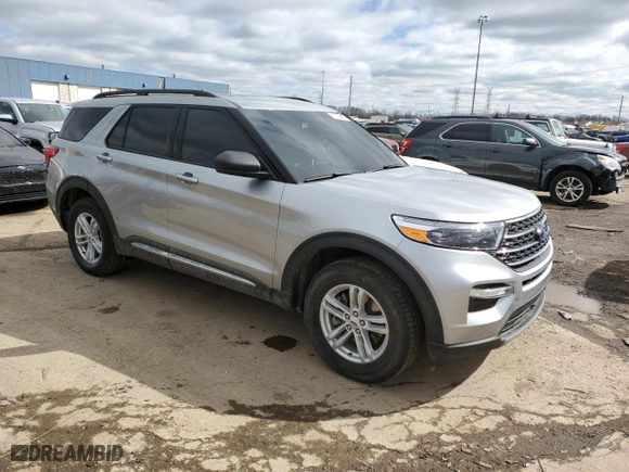 2023 Ford Explorer XLT with VIN 1FMSK8DH6PGC30916, listed as a Copart auction lot 47933425 with 10,444 mi miles and Clean Title. Bid and sale history available at carsss.com. Image 4.